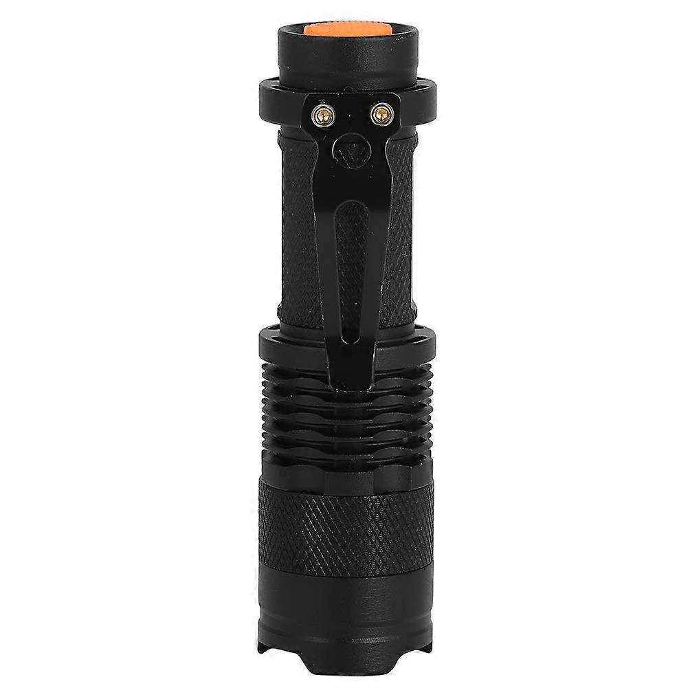 Mini Flashlight with Adjustable Beam, Triple Modes, UV Fluorescent Detection, IPX6 Waterproof Torch