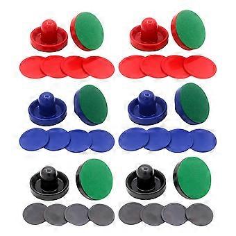 2xAir Hockey Pushers for Kids Air Hockey Table Accessories Set for Family Game 5