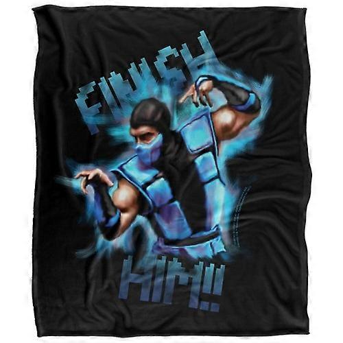 Mortal Kombat Klassic Finish Him! Blanket