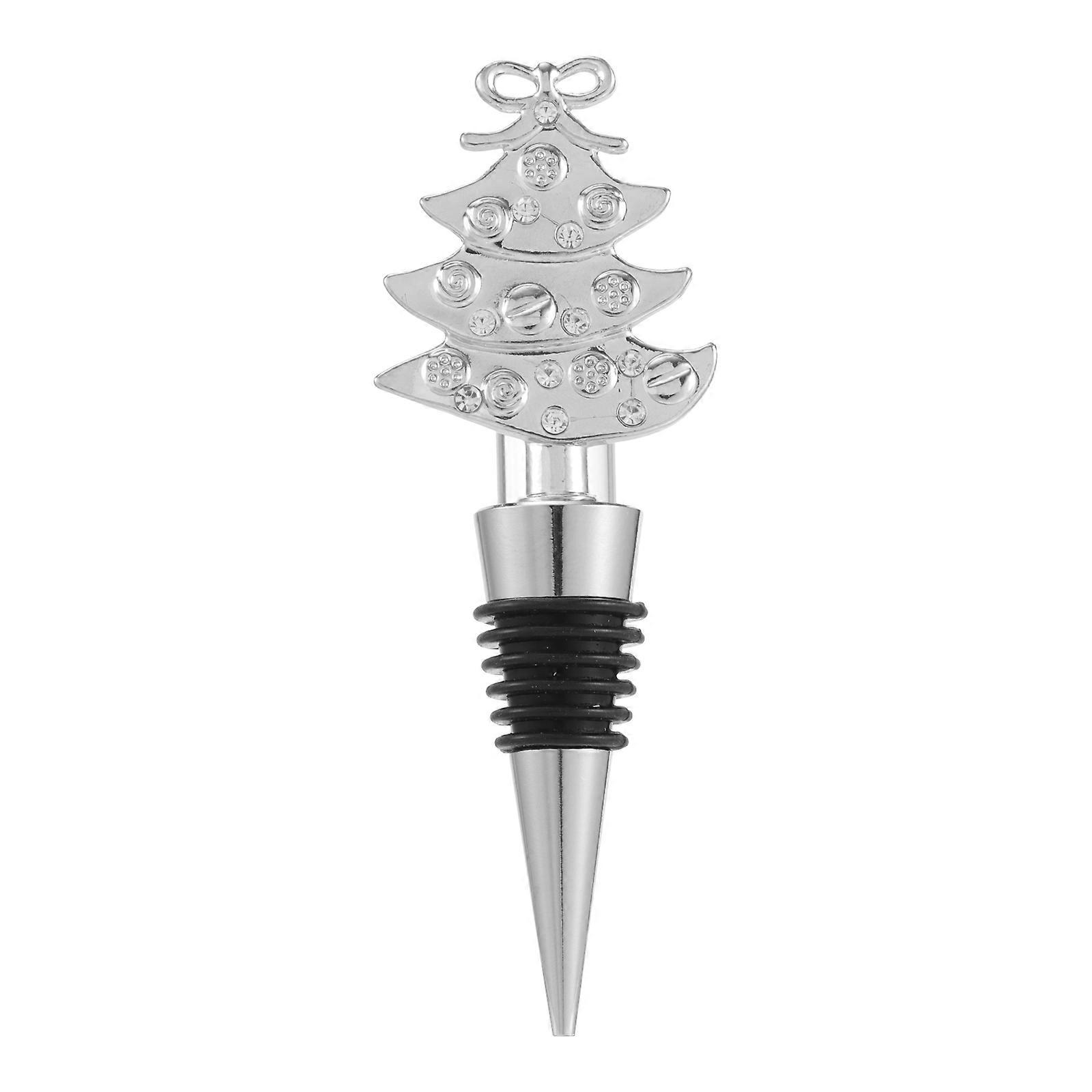 Stoppers Decorative Stoppers Christmas Tree Shape Sealing Plug 1Set