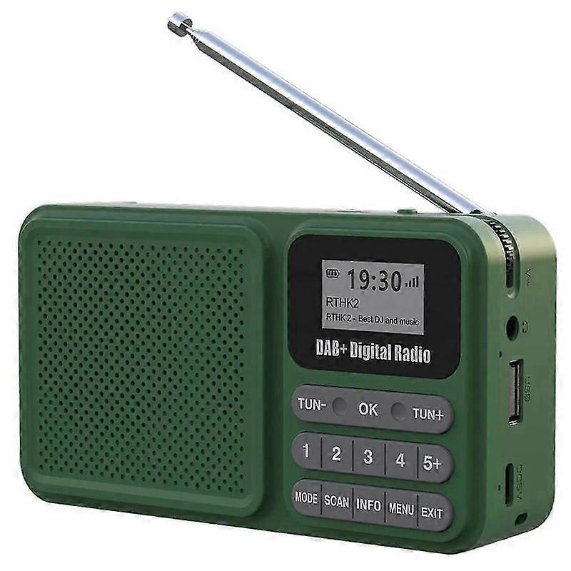 Draagbare zonneradio DAB+ FM Bluetooth