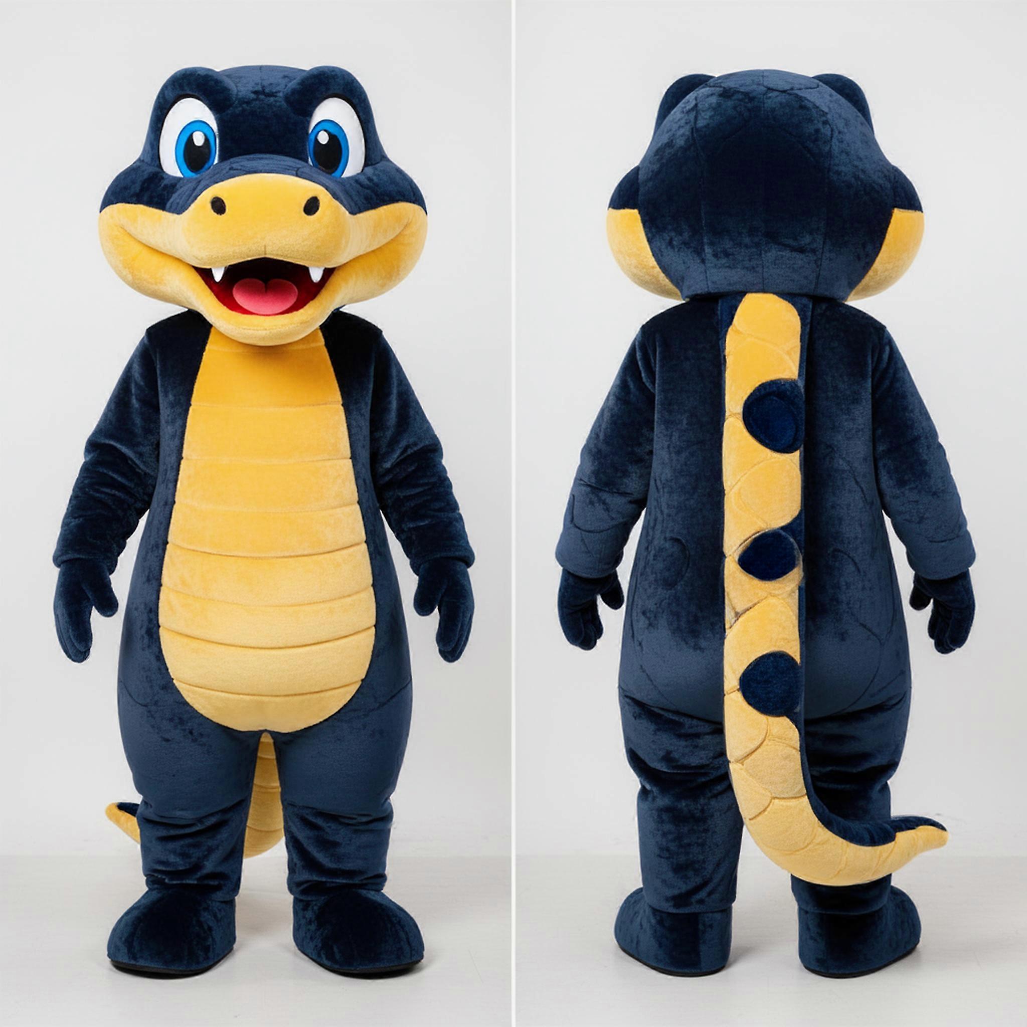 MASTICOT Navy Sleek Python Mascot