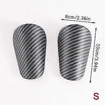 1Pair Mini Football Shin Pad Wear-Resistant Shock Absorbing Leg Protector Lightweight Portable Soccer Training Shank Board