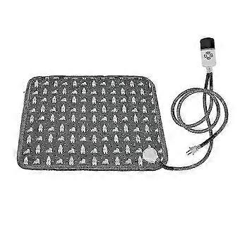 Waterproof Adjustable Dog Heating Pad with Timer - Electric Pet Bed Mat for Home