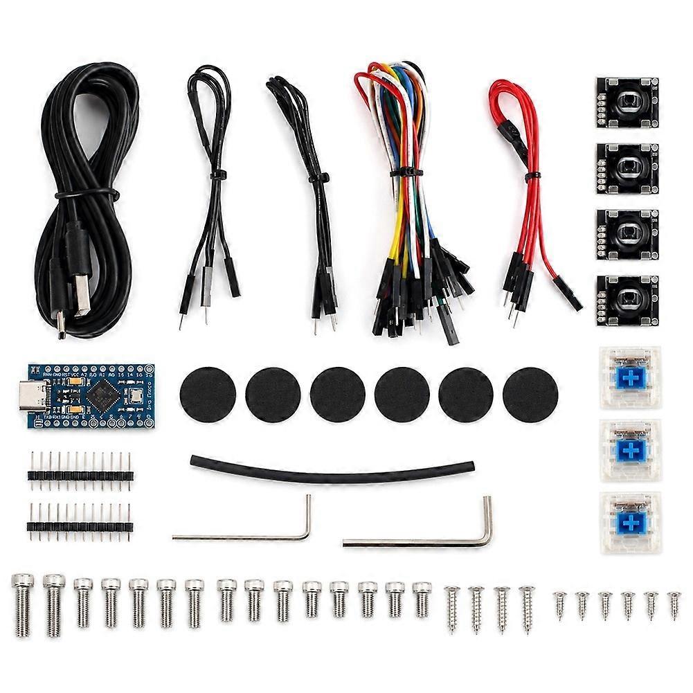 Hackman3D Orbit Controller 6-DoF Navigation Controller Open-Source DIY Hall-Effect Joystick for CAD & 3D Modeling