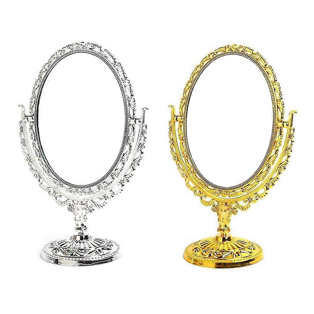 Makeup Mirror Double Sided Tabletop Mirror with Magnification 3Pcs