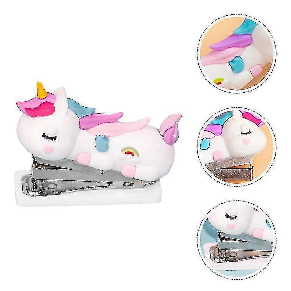 Silicone Unicorn Stapler Lightweight Compact