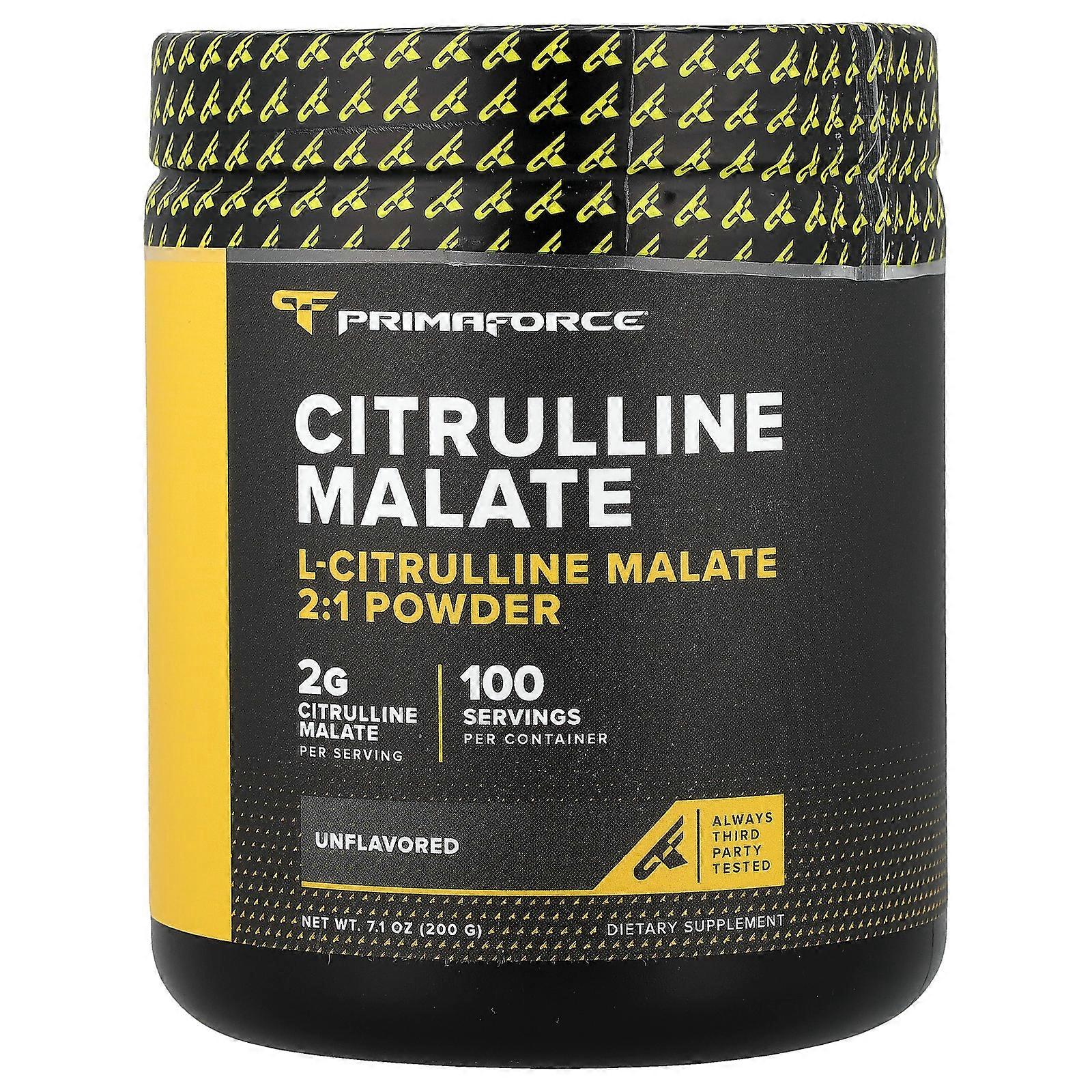 Primaforce, Citrulline Malate, Unflavored, 7.3 oz (204 g)