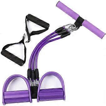 3 Tube Resistance Pedal Natural Latex Fitness Equipment Elastic Pull Rope-SSZFV
