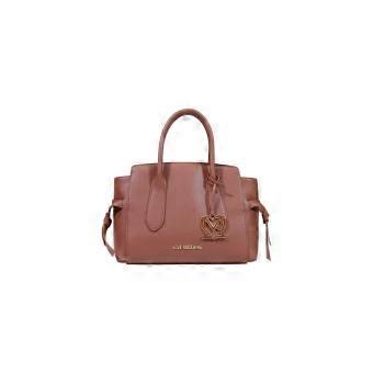 Love Moschino Brown Polyethylene Handbag