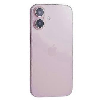 Dummy Phone Replica for iPhone 16 with Black Screen, Non-Working Display Model for Kids and Store Use