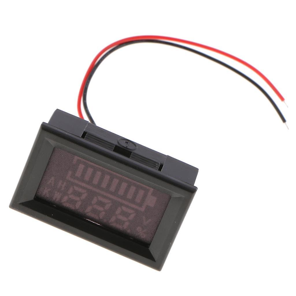 Battery Capacity Voltage Voltmeter Indicator Meter Monitor Digital LED