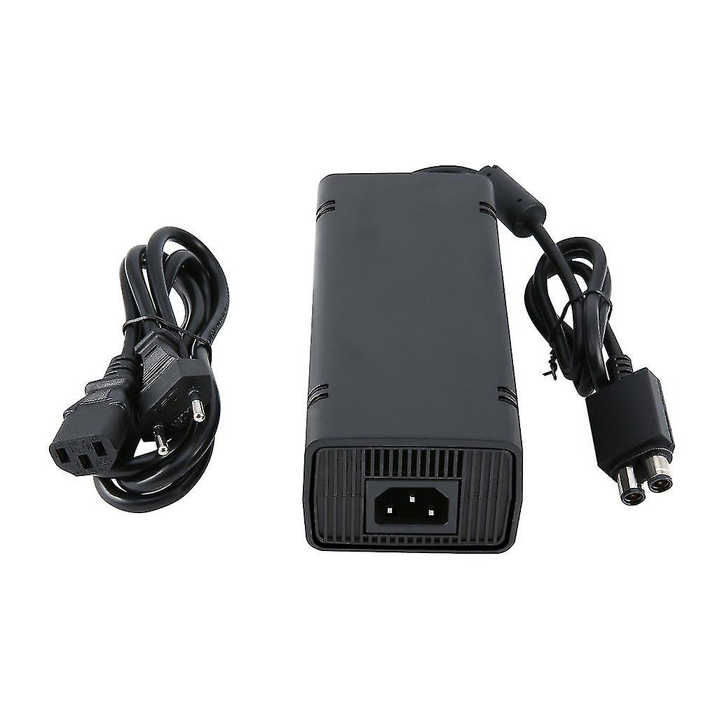 Xbox 360 Slim Power Charger Ac 100-240v Adapter With Led Indicator Light