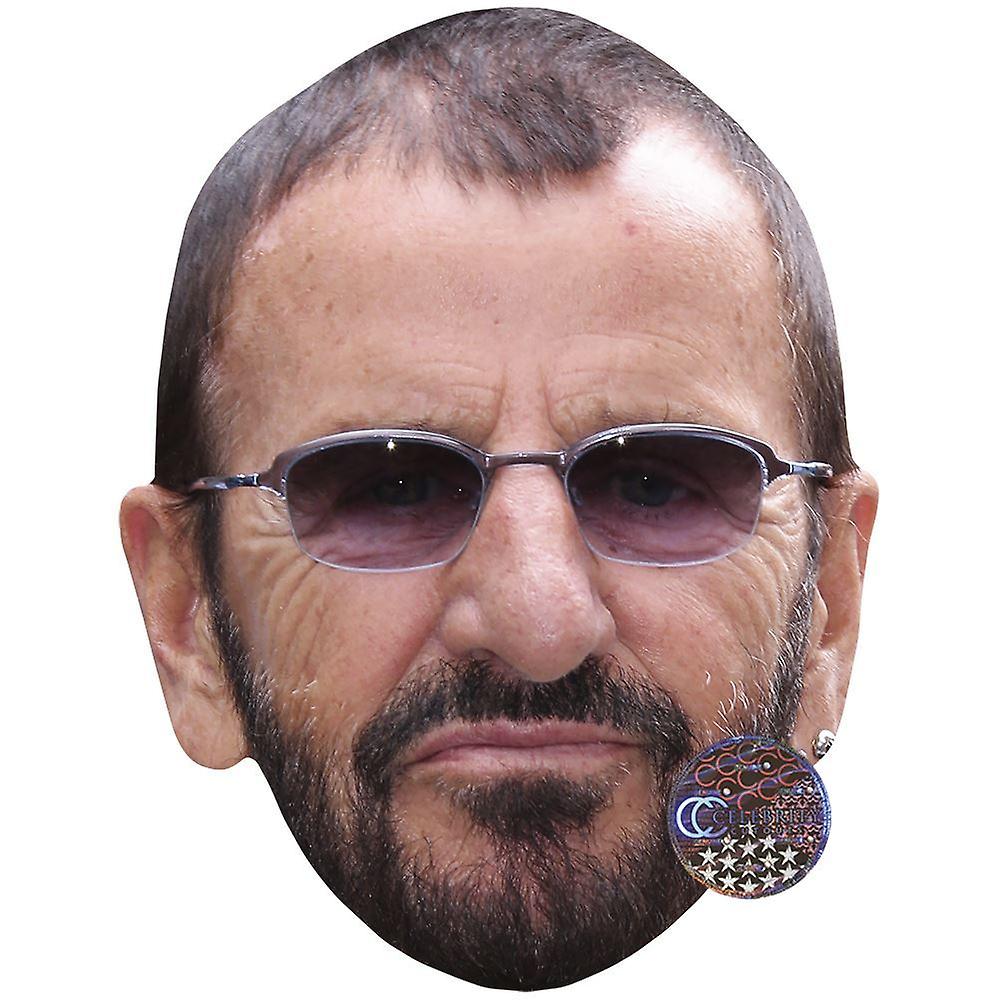 Ringo Starr (2018) Celebrity Mask, Flat Card Face