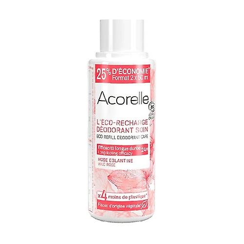 Bio wild rose roll-on deodorant refill 100 ml
