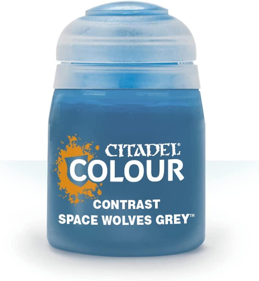 Games Workshop - Citadel Colour Contrast: Space Wolves Grey (18ml) Paint