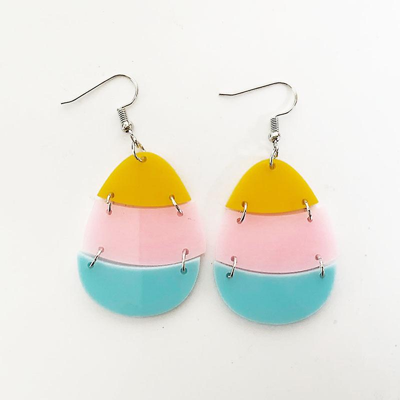 Small Hoops Earrings For Women Acrylic Easter Bunny Eggs Earings Easter  Rabbit Earrings Dangle Drop Bunny Jewelry For Women Girls Charm Gift  Leopard N