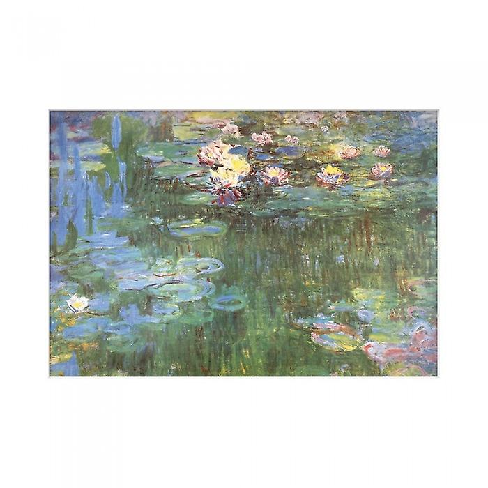 Claude Monet 1918 Water Lillies Print