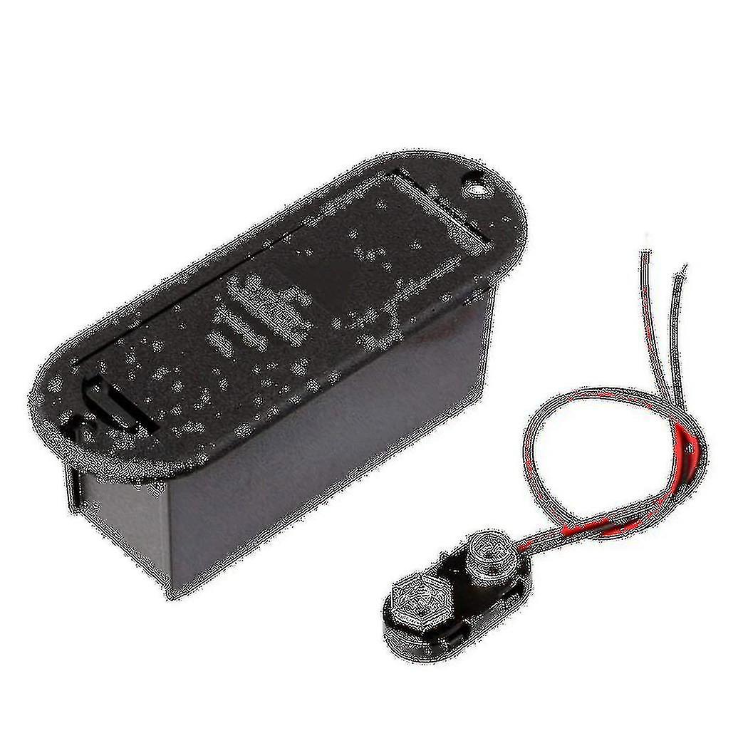 9v Battery Holder Case For Active Guitar Pickup