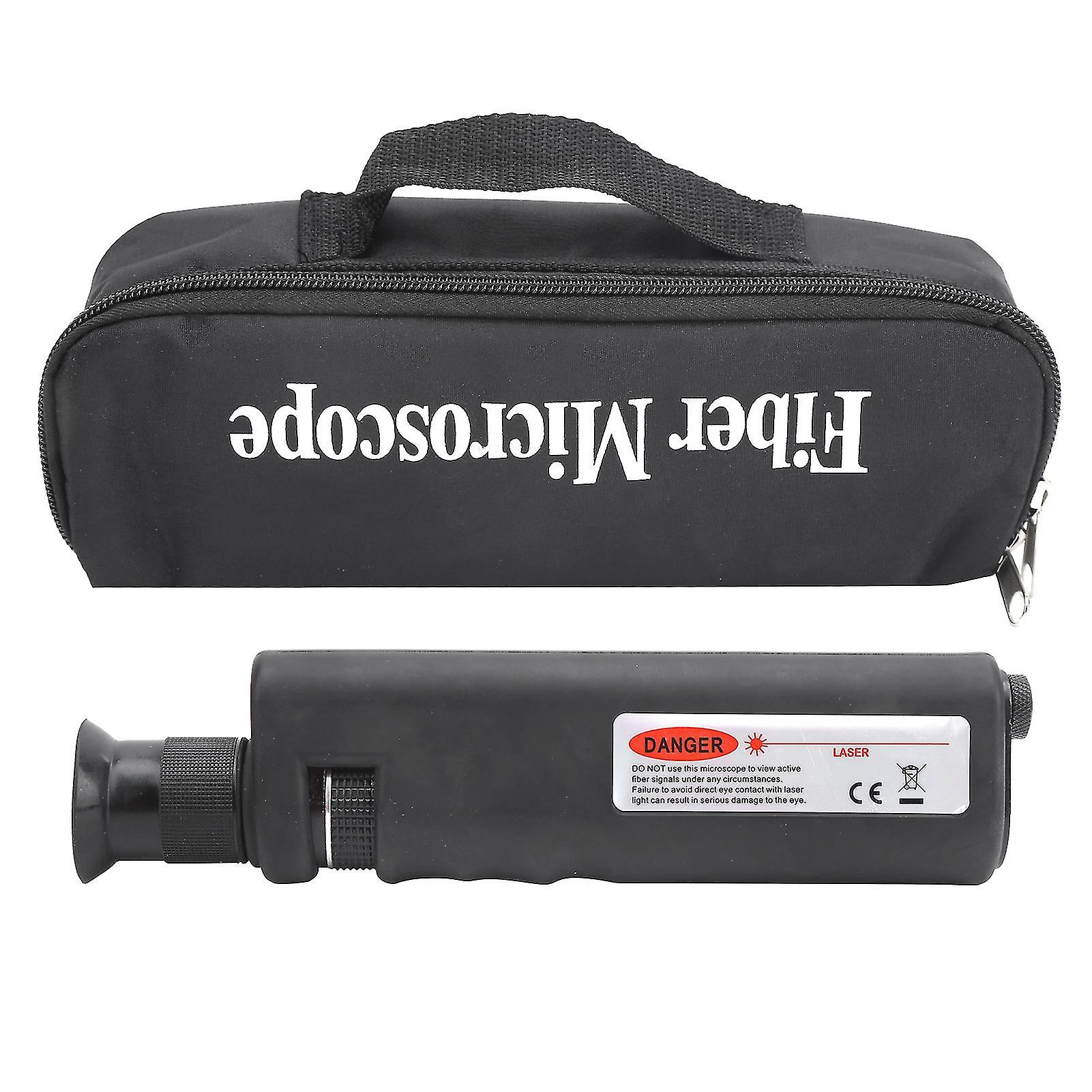 400X Monocular Fiber Optical Inspection Microscope Magnifier For Optical Communication