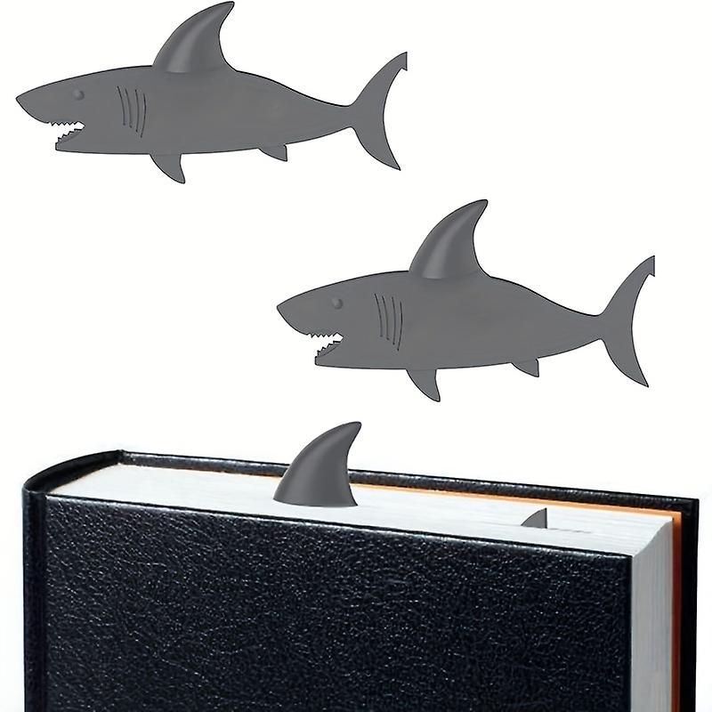 Cute 3d Shark Shaped Bookmark - Perfect Gift For Book Lovers - Quirky & Fun Design!
