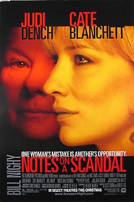 Notes On A Scandal (Double Sided Regular) Movie Poster