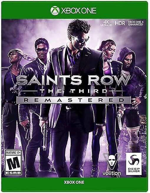 Saints Row The Third - Remastered - Xbox One Remastered Edition - New & Sealed
