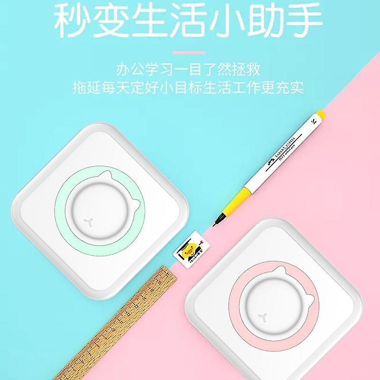 Convenient pocket mini printer student wrong question thermal bluetooth mobile phone photo data note