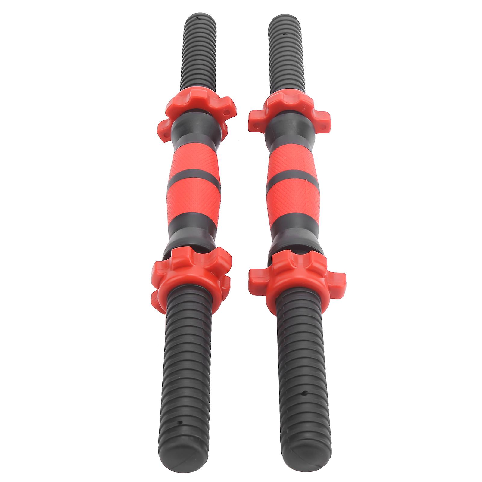 40cm Dumbbell Bars Weight Lifting Dumbbell Barswith Nuts with 4Pcs Nuts Fitness Equipment