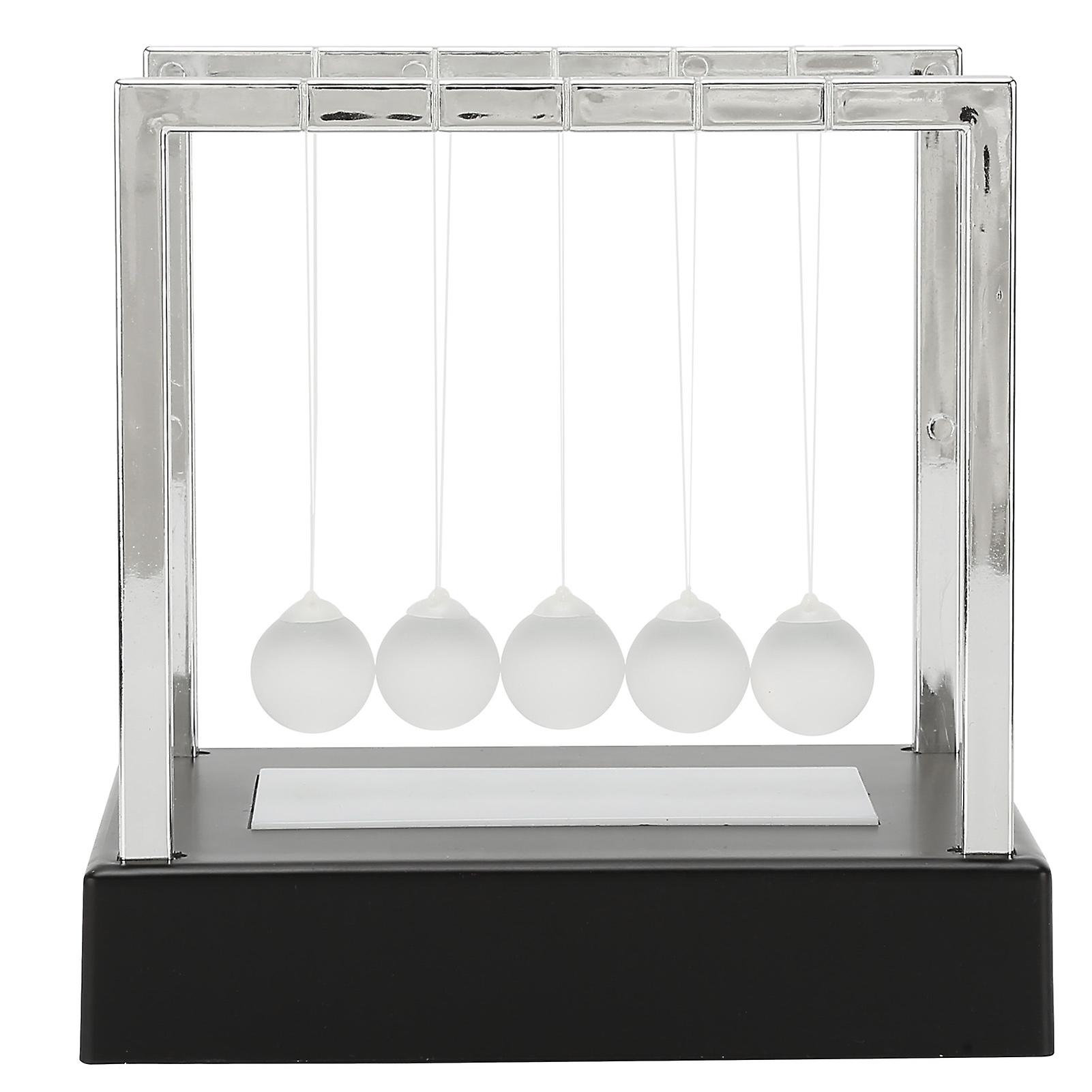 Luminous Newton's Cradle: Swinging Balls for Stress Relief and Desk Decoration