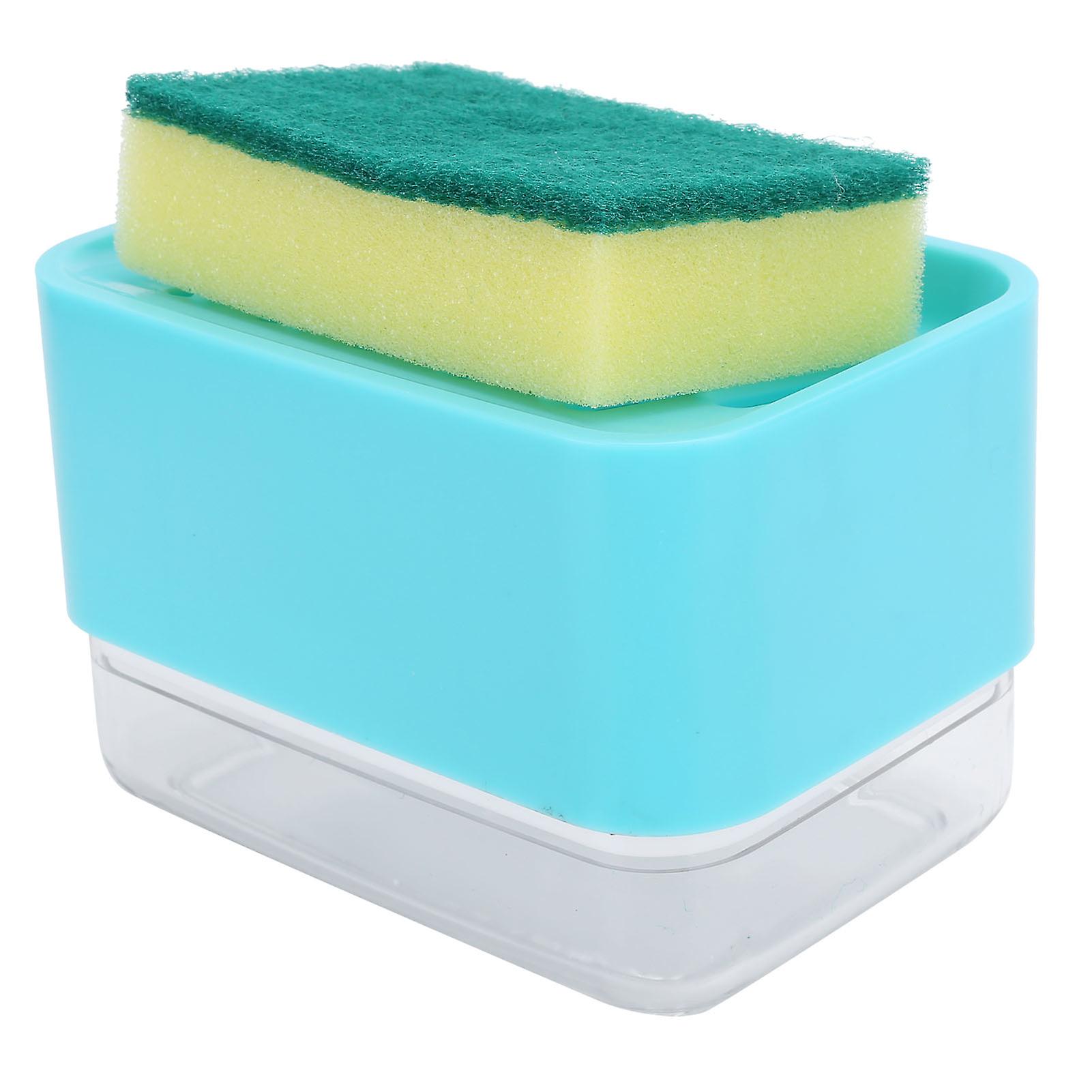 Automatic Press Dish Soap Dispenser 250ml Green 14x9x10cm