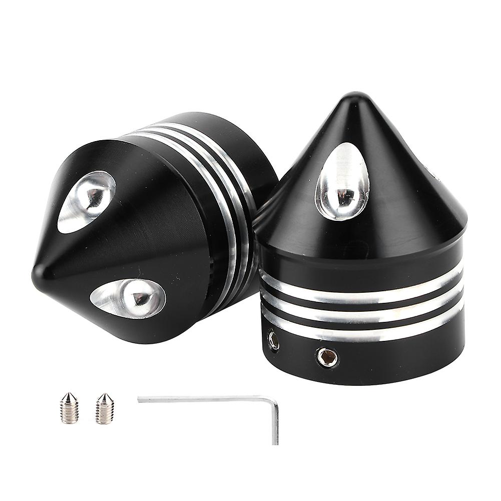 Motorcycle Axle Cap,2pcs 29mm/1.2in Front Axle Motorcycle Accessory Front Nut Cap Maximized Efficiency