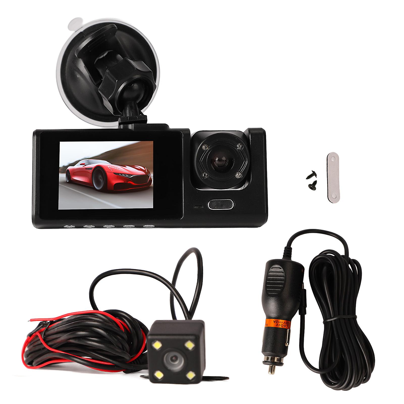 Dash camera for car with 1080P HD and wide angle recording