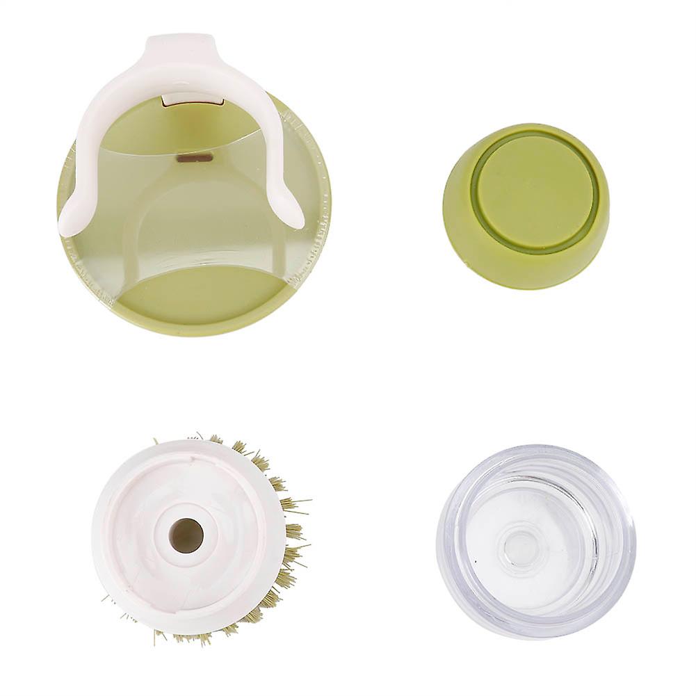 Useful Kitchen Automatically Add Liquid Cleaning Brush Cleaner Tools (Green)