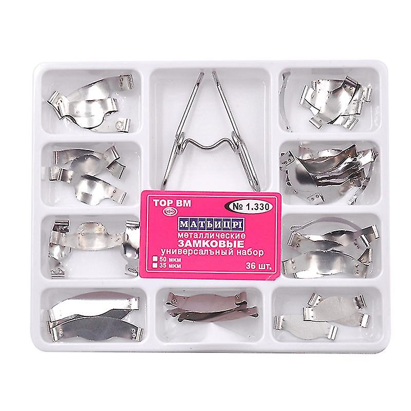 Dental Sectional Contoured Matrices Matrix Interproximal Clamp No1.330 36pcs/box-dwdz