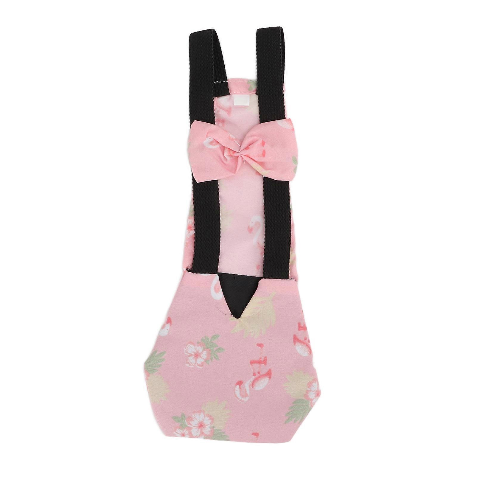 Chicken Diapers for Poultry Breathable Reusable Poop Pocket for Goose Duck Flamingo Small Pets, Adjustable Washable Bird Diaper for Indoor Use