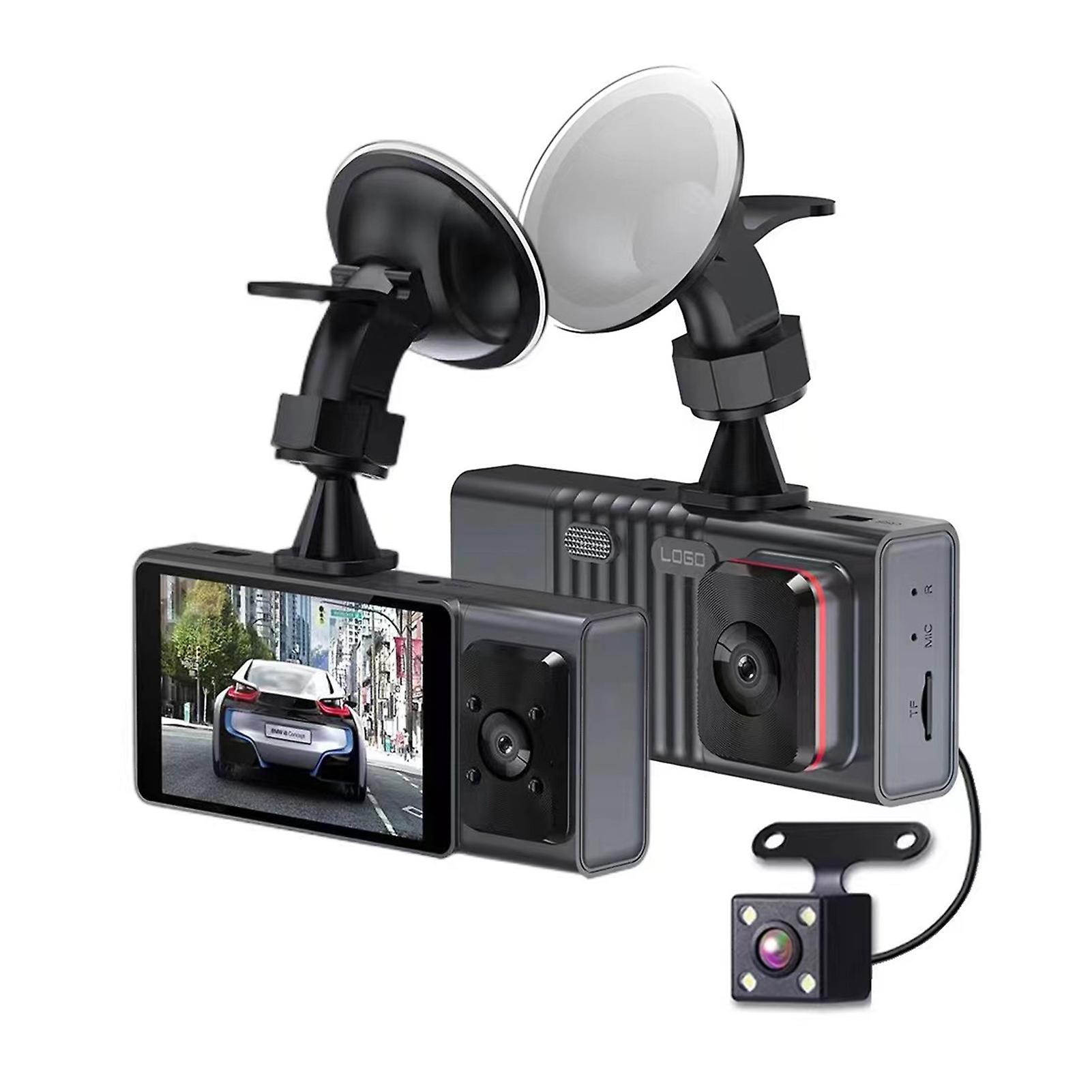 3-Inches Car Driving Recorder Durable Loop-Recording Camera for Truck Car Van
