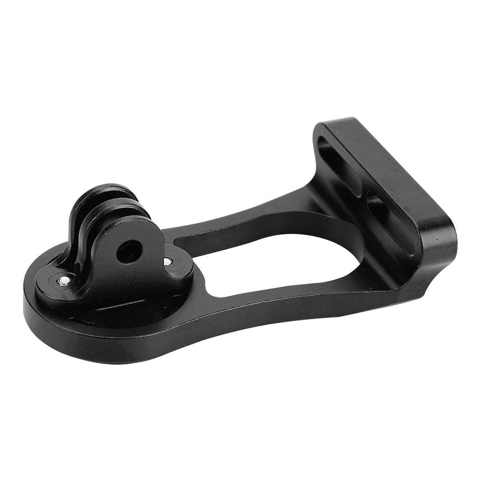 Bicycle Odometer Comupter Aluminium Alloy Computer Mount Holder for Garmin (Black)