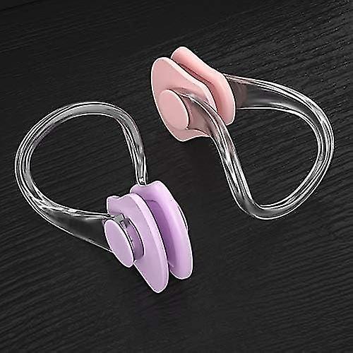 8 Pieces Silicone Nose Clip, Nose Protector for Swimming & Diving Pool (8 Colors)