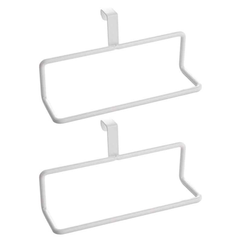 2pcs No Perforation Storage Rack