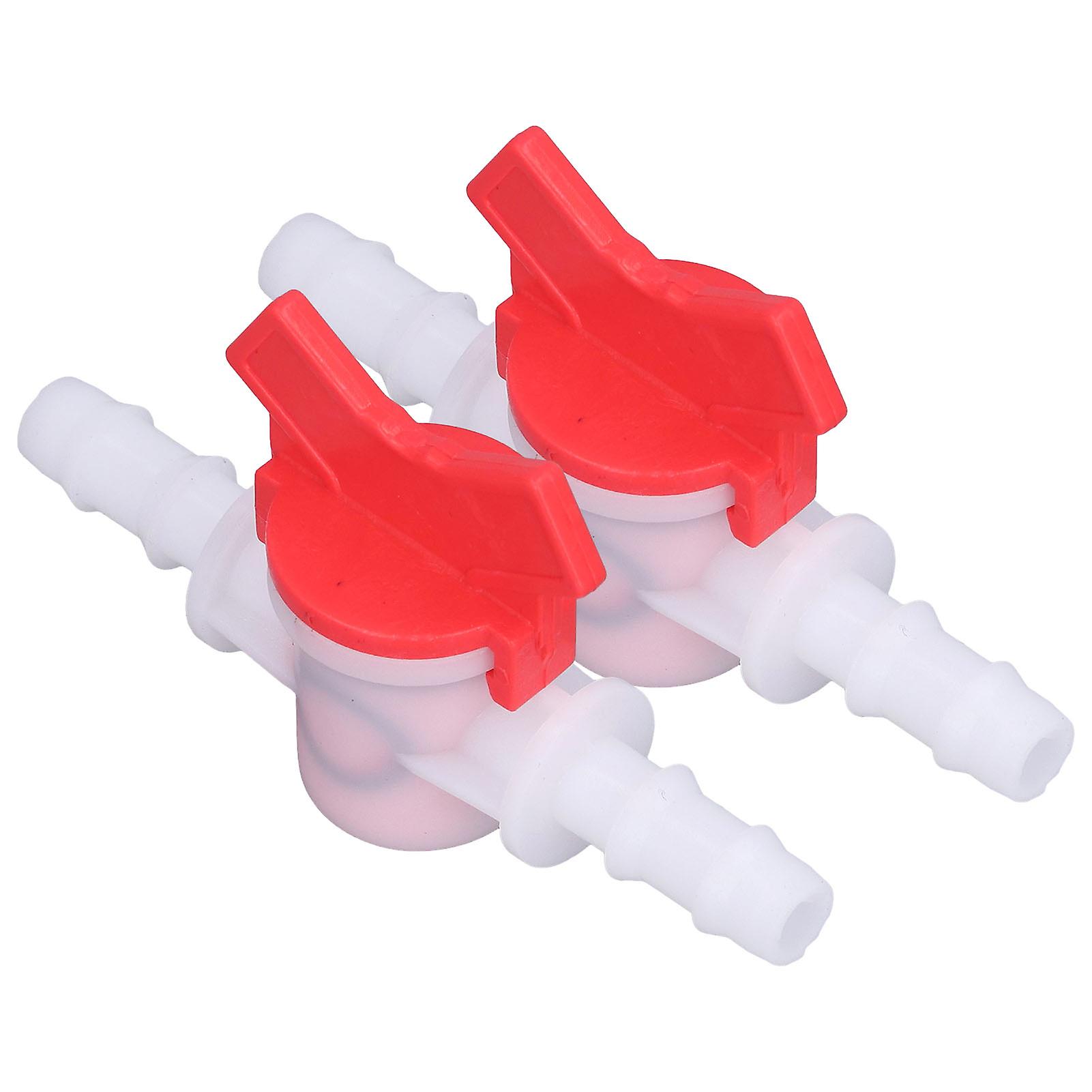 2Pcs ABS Flow Control Valve Water Stop Controller 10mm 0.39in