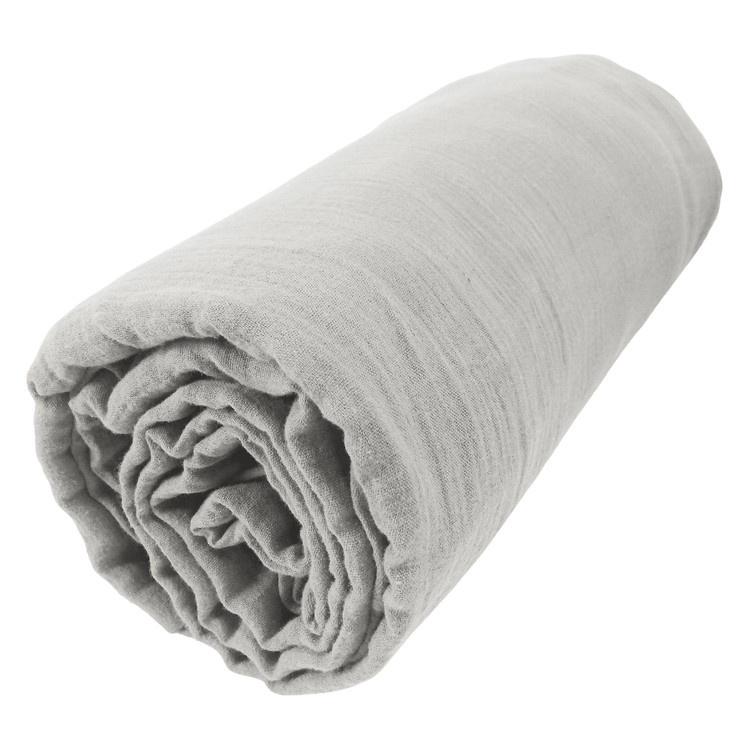 Fitted sheet 160 x 200 cm GAÏA Cloud