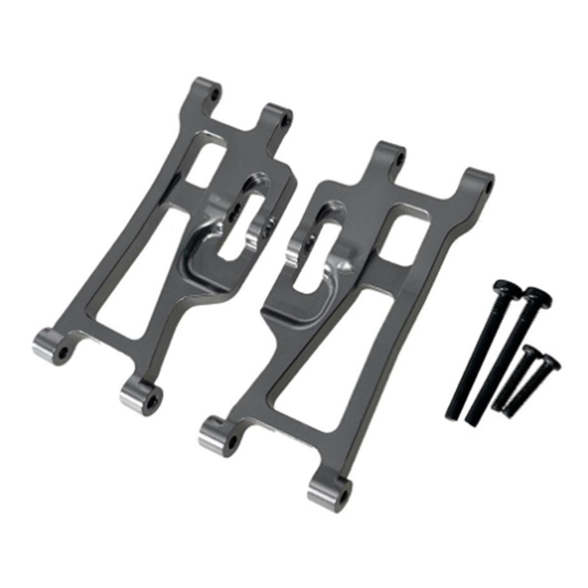 RC Car Metal Upgrade Lower Swing Arm Parts for Go 1/14 14209 14210 H14BM RC Car Upgrade Parts(Titanium)