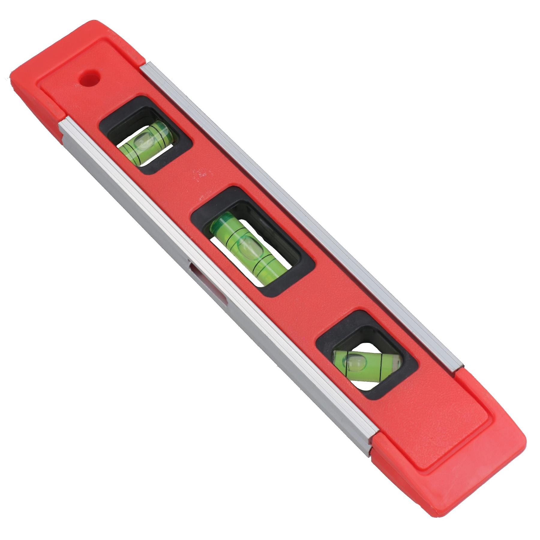 230mm / 9" Torpedo Level Magnet Small Handheld Straight Spirit Level TE092