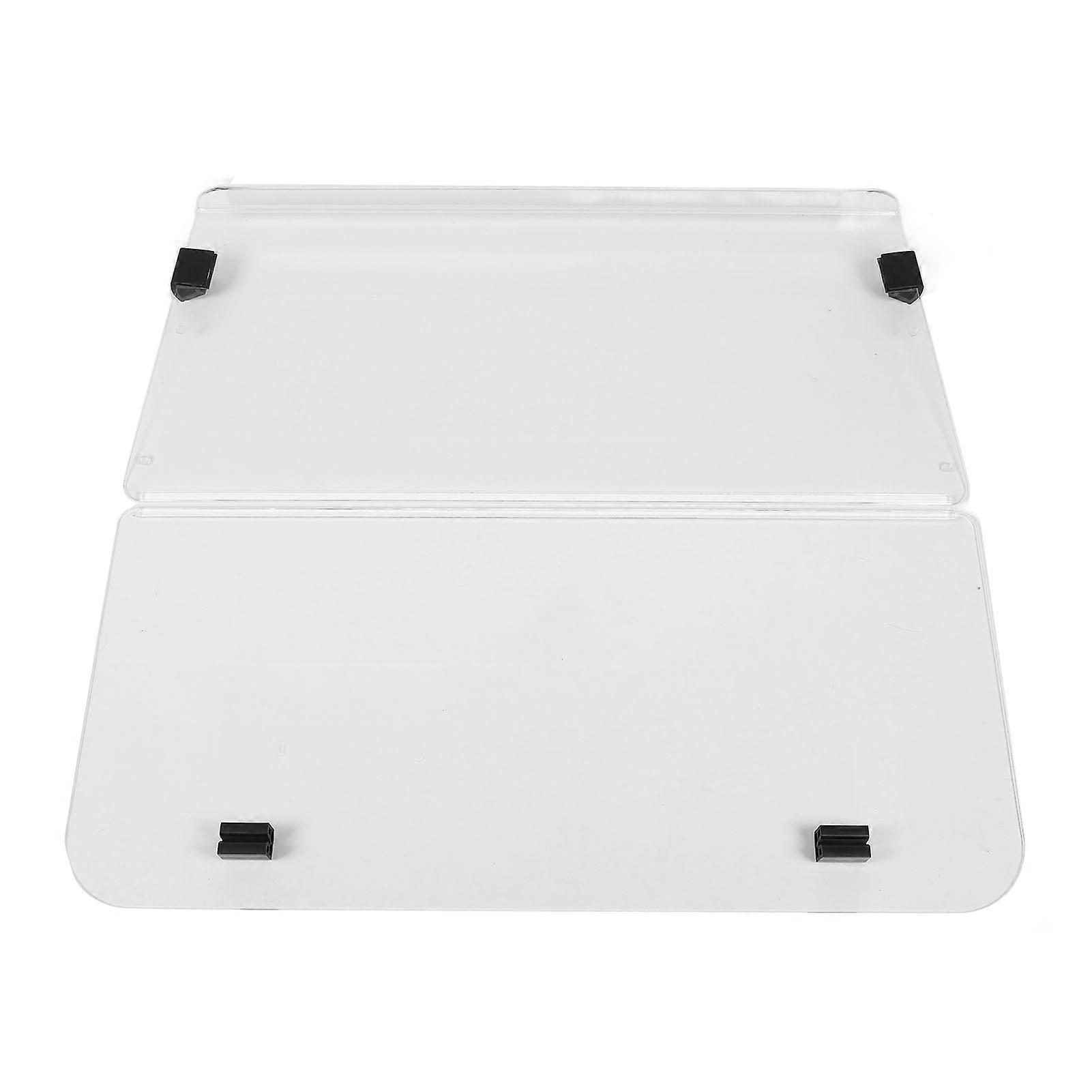 Parabrezza per golf cart trasparente da 5 mm in acrilico resistente agli urti, pieghevole, di ricambio per Club Car DS 2000-UP