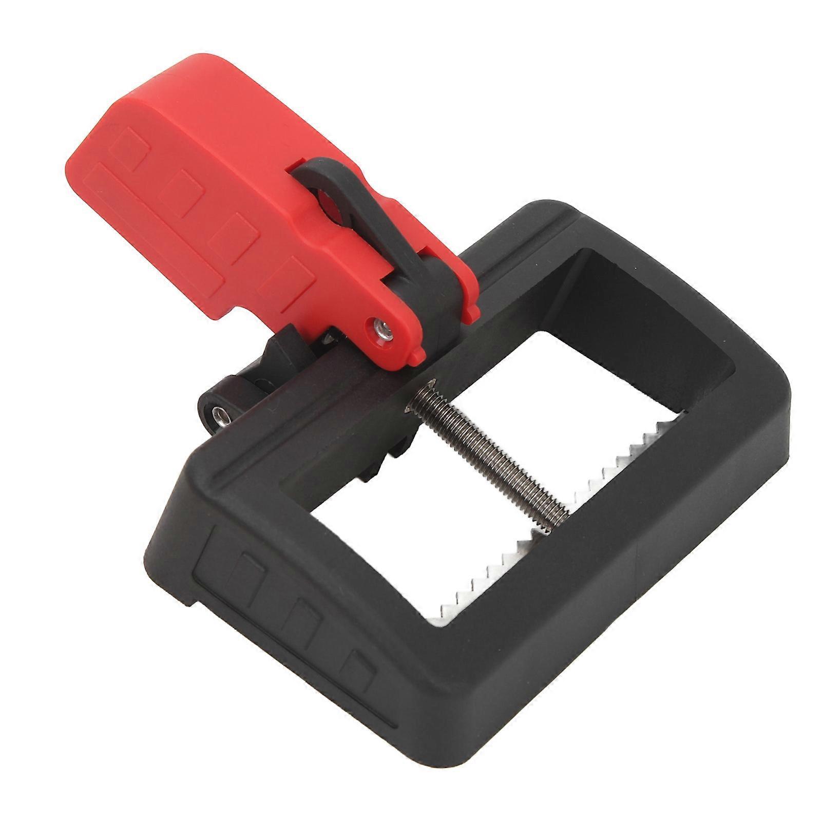 Circuit Breaker Lockout Device Miniature Modified Nylon Safety Single Pole Clamp Lockout Red