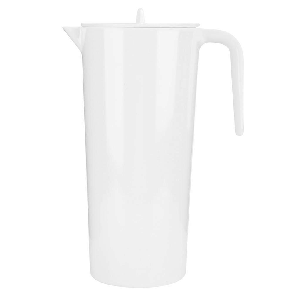 1700ml Large Capacity Water Kettle Drinks Pitcher Container for Home Restaurant Kitchen White
