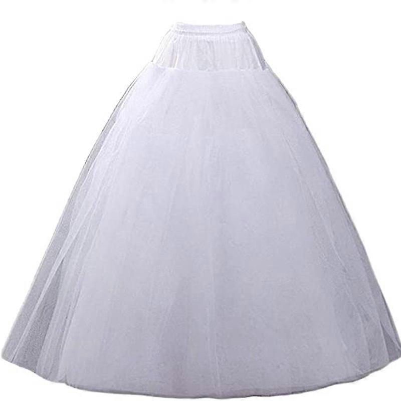 Jupon sans cerceau Crinoline Slips pour robe de mariée