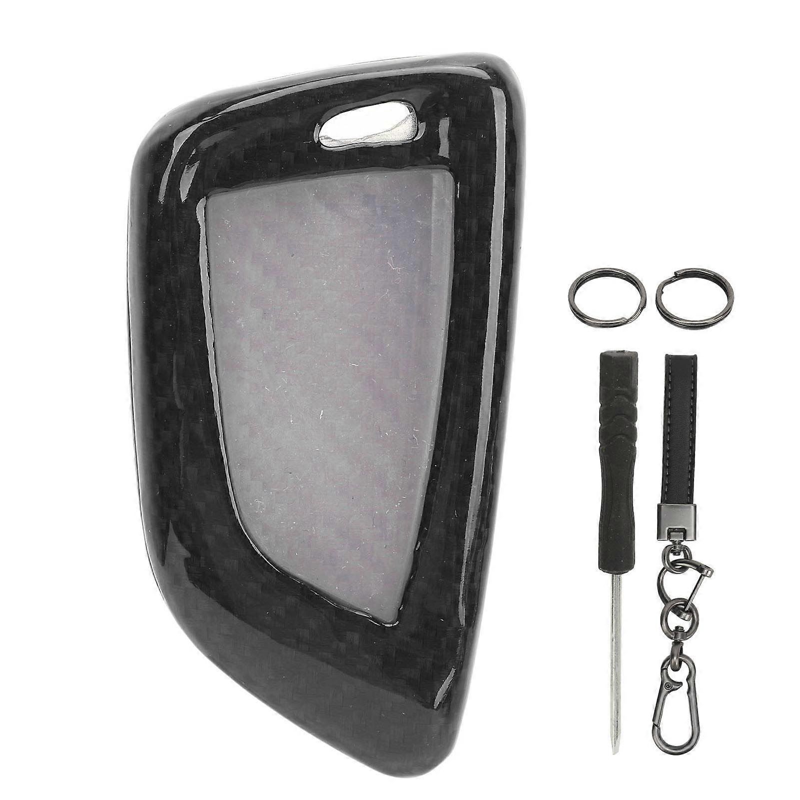 Carbon Fiber Key Shell Lightweight Colorfast Portable Key Protective Case Cover Fit For F20 F21 F40 F22 F23 F30 F31 Black