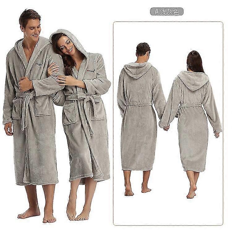Jianghuo szuper hosszú kapucnis pulóverek takaró Onesize Unisex férfi női tömör pizsama felnőttek téli meleg hálóruha anime jelmezek pulóver
